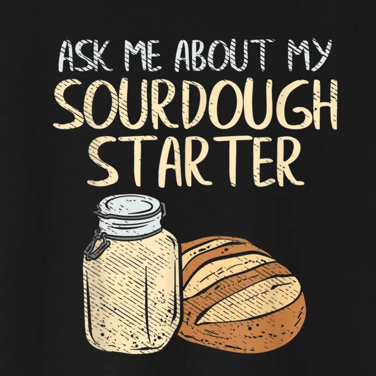 Sourdough Bread Baker Women's Crop Top Tee