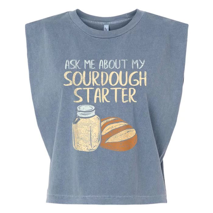 Sourdough Bread Baker Garment-Dyed Women's Muscle Tee