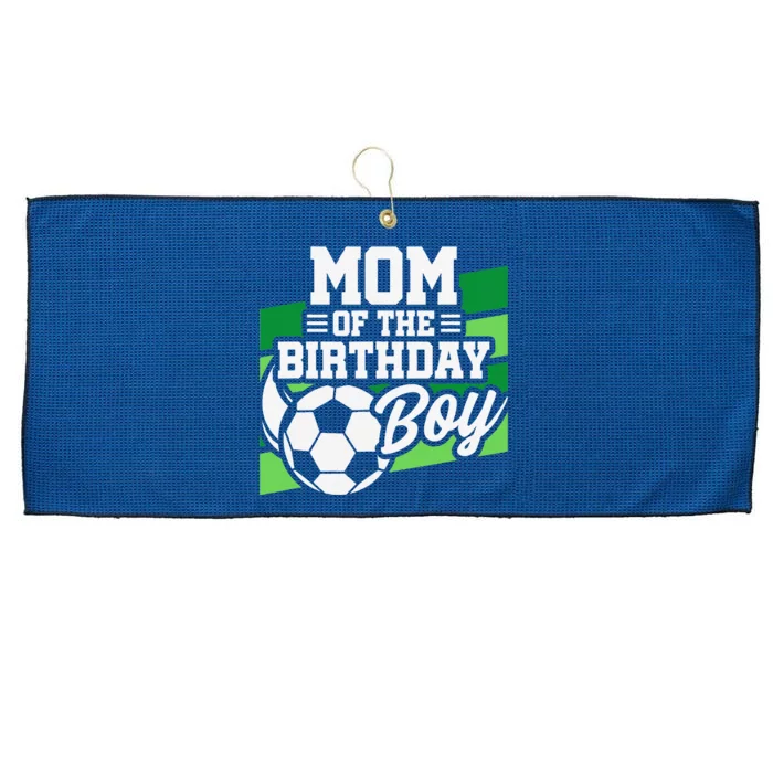 Soccer Birthday Birthday Mom Soccer Birthday Large Microfiber Waffle Golf Towel