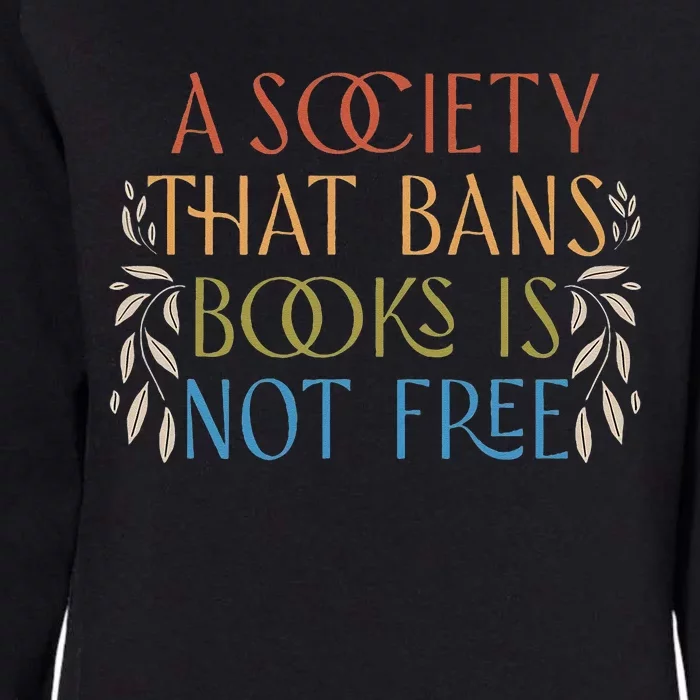 Stop Book Banning Protect Libraries Ban Books Not Bigots Womens California Wash Sweatshirt