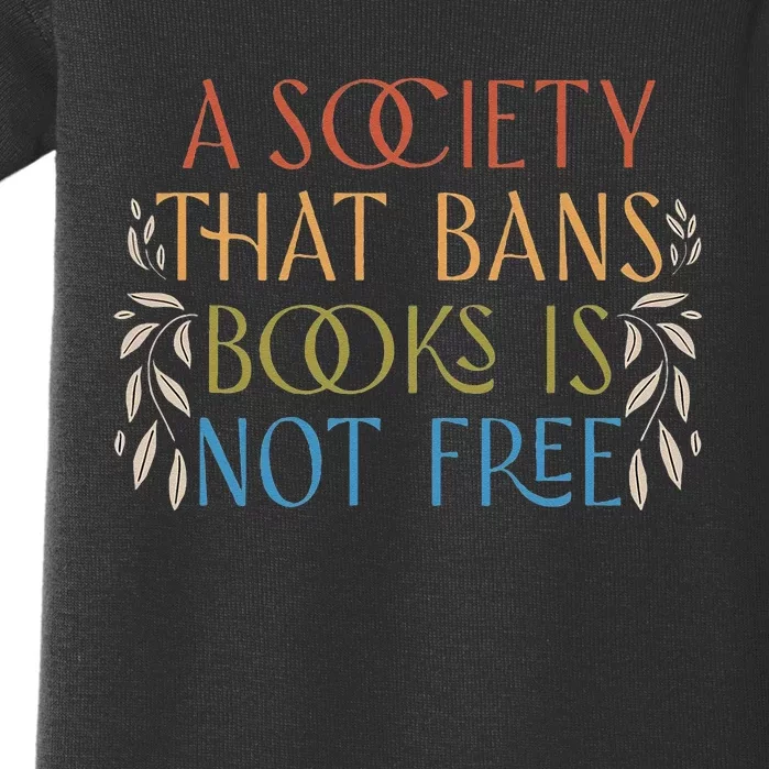 Stop Book Banning Protect Libraries Ban Books Not Bigots Baby Bodysuit