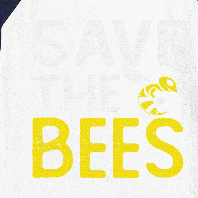 Save Bees Beekeeper Bee Keeping funny Honey Baseball Sleeve Shirt