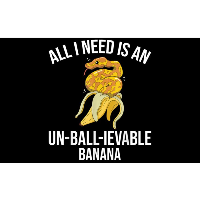 Snake Banana Ball Python Bumper Sticker