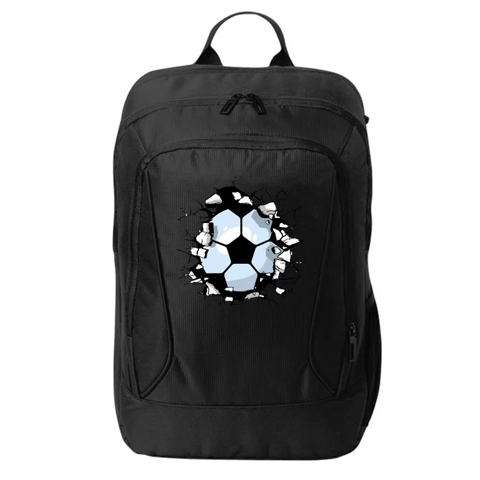 Soccer Ball Breakthrough City Backpack