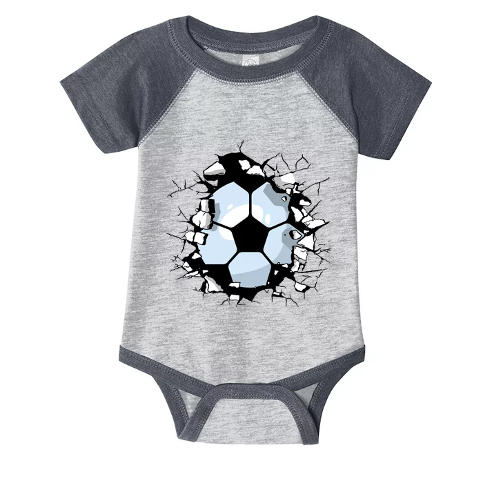 Soccer Ball Breakthrough Infant Baby Jersey Bodysuit