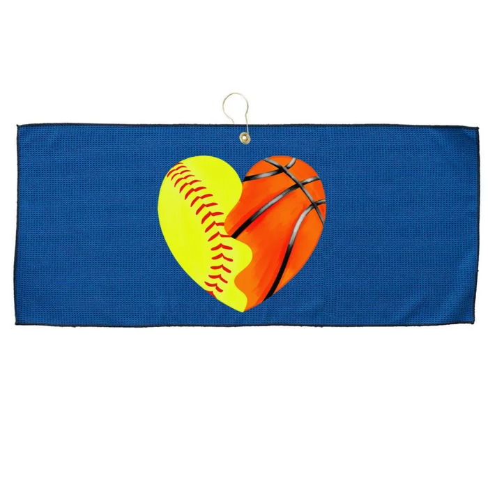 Softball Basketball Basketball Dad Softball Mom Large Microfiber Waffle Golf Towel