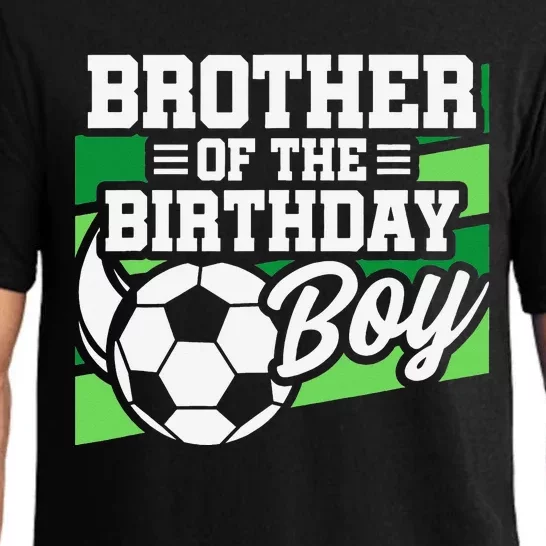 Soccer Birthday Birthday Brother Soccer Birthday Pajama Set