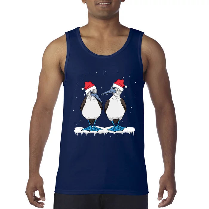 Seabirds Bluefooted Booby Bird Lover Christmas Tank Top