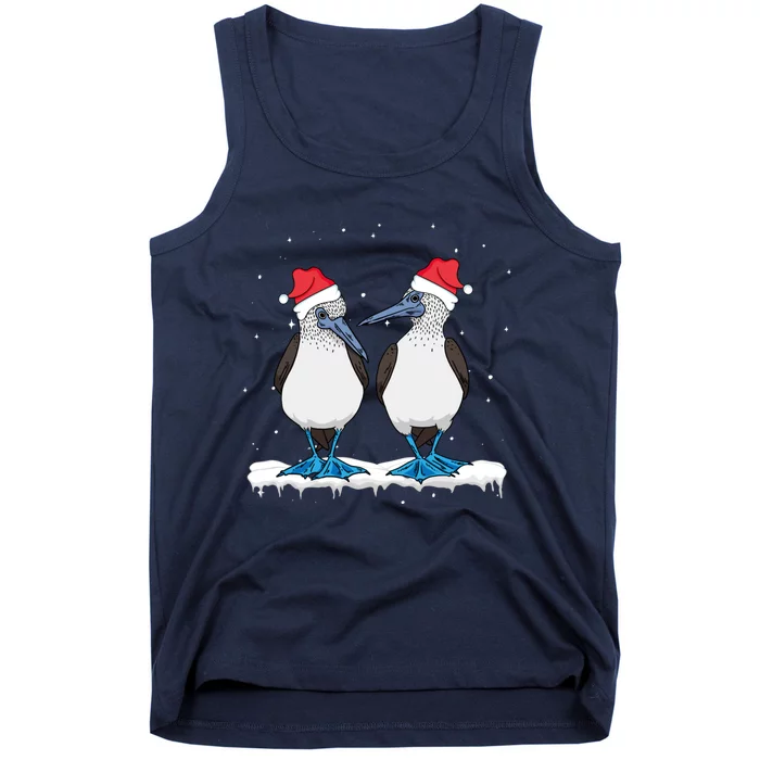 Seabirds Bluefooted Booby Bird Lover Christmas Tank Top