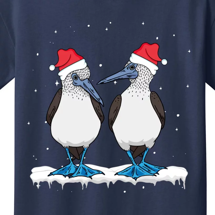 Seabirds Bluefooted Booby Bird Lover Christmas Kids T-Shirt