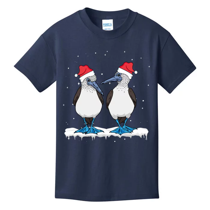 Seabirds Bluefooted Booby Bird Lover Christmas Kids T-Shirt