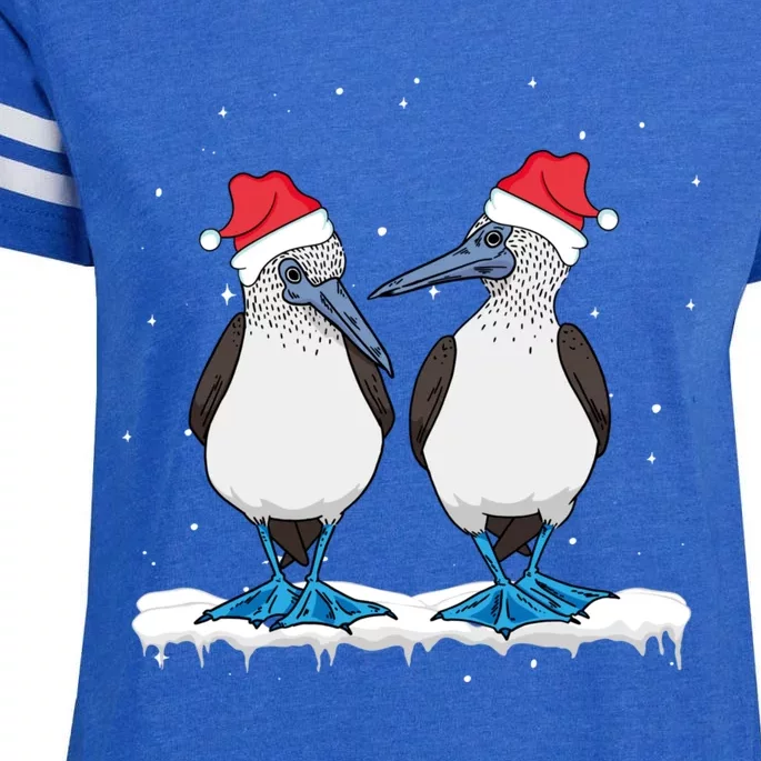 Seabirds Bluefooted Booby Bird Lover Christmas Enza Ladies Jersey Football T-Shirt