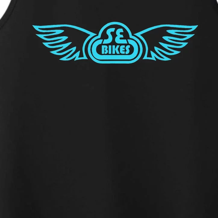 Se Bikes Baby Blue Wing funny saying Performance Tank