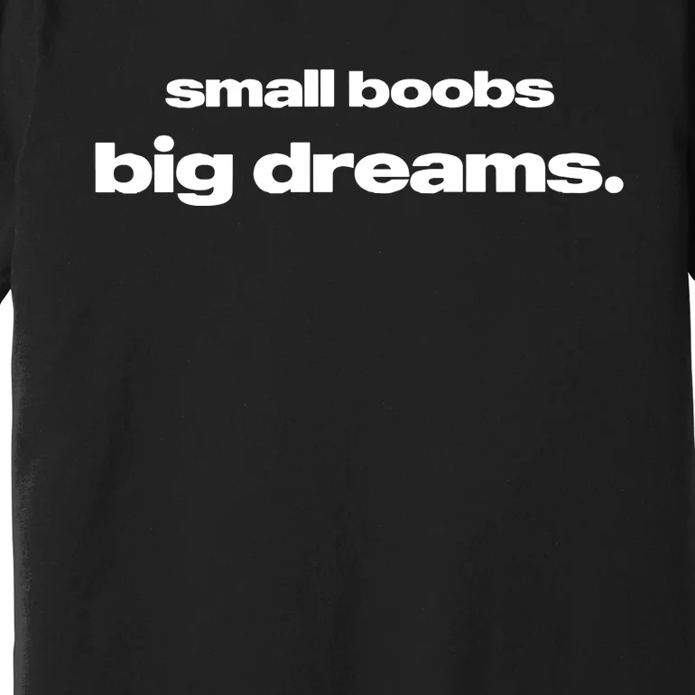 Small Boobs Big Dreams Premium T-Shirt