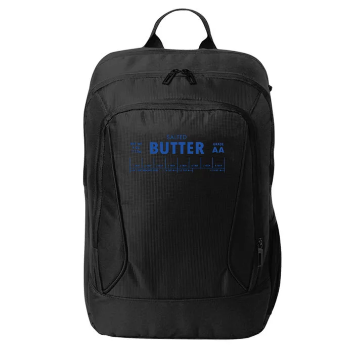 Salted Butter Baker Gift Butter Lover City Backpack