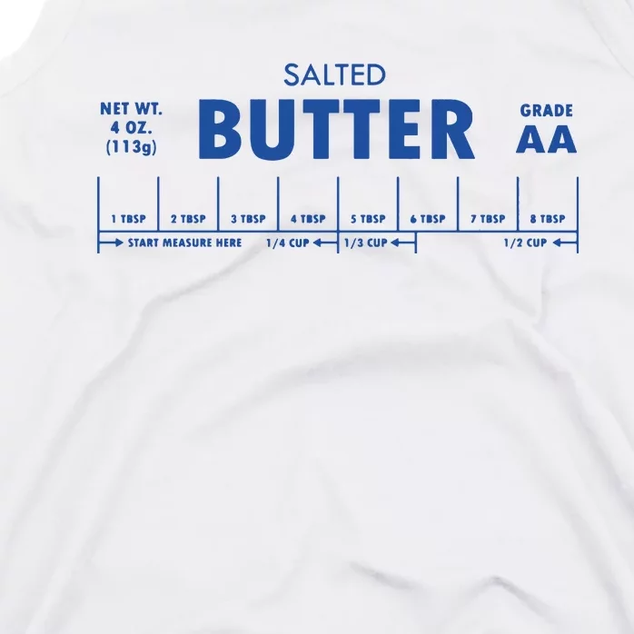 Salted Butter Baker Gift Butter Lover Tank Top