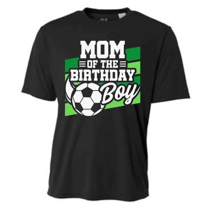 Soccer Birthday Birthday Mom Soccer Birthday Cooling Performance Crew T-Shirt