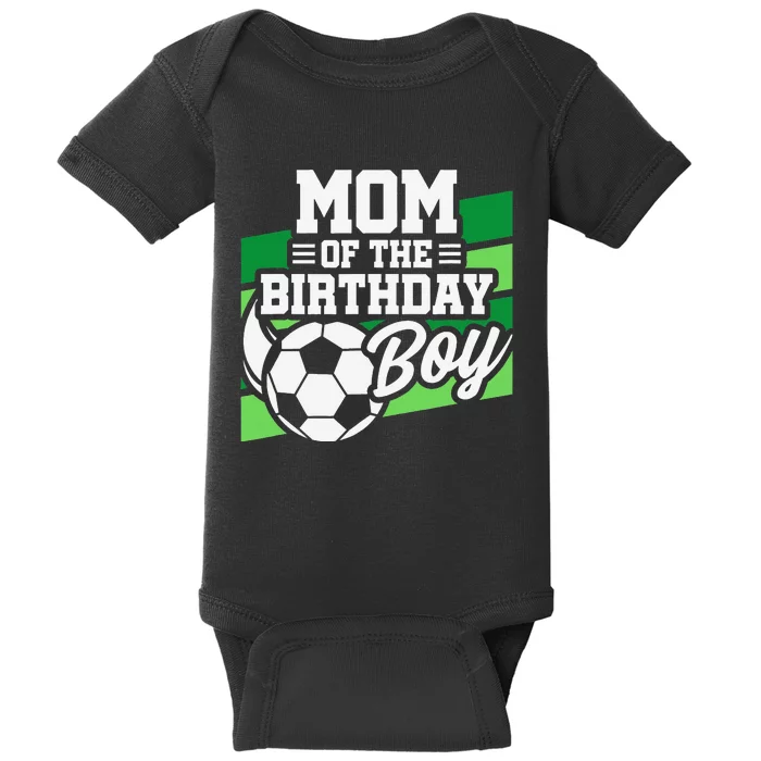 Soccer Birthday Birthday Mom Soccer Birthday Baby Bodysuit