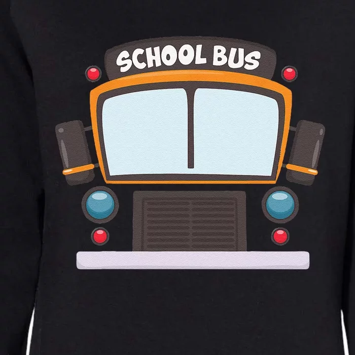 School Bus Costume Halloween Bus Driver Funny Womens California Wash Sweatshirt