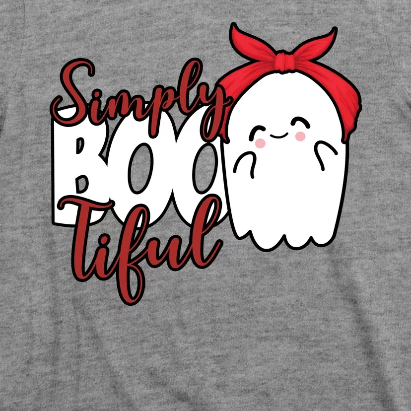 Simply Bootiful Cute Halloween Ghost T-Shirt