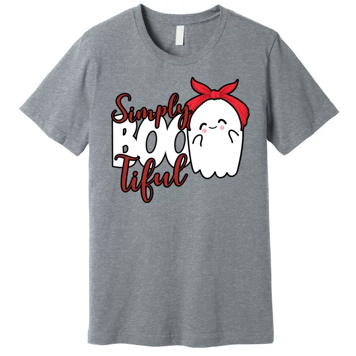 Simply Bootiful Cute Halloween Ghost Premium T-Shirt