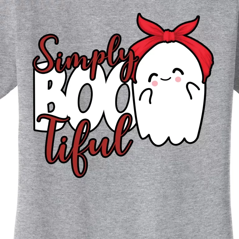 Simply Bootiful Cute Halloween Ghost Women's T-Shirt