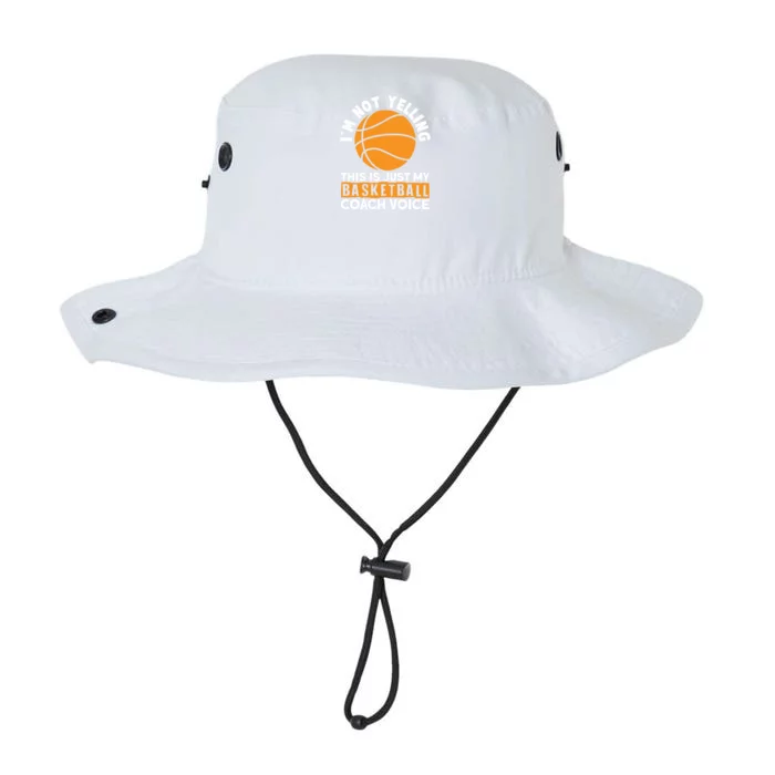 Sarcastic Basketball Coaching Basketball Coaches Gift Legacy Cool Fit Booney Bucket Hat