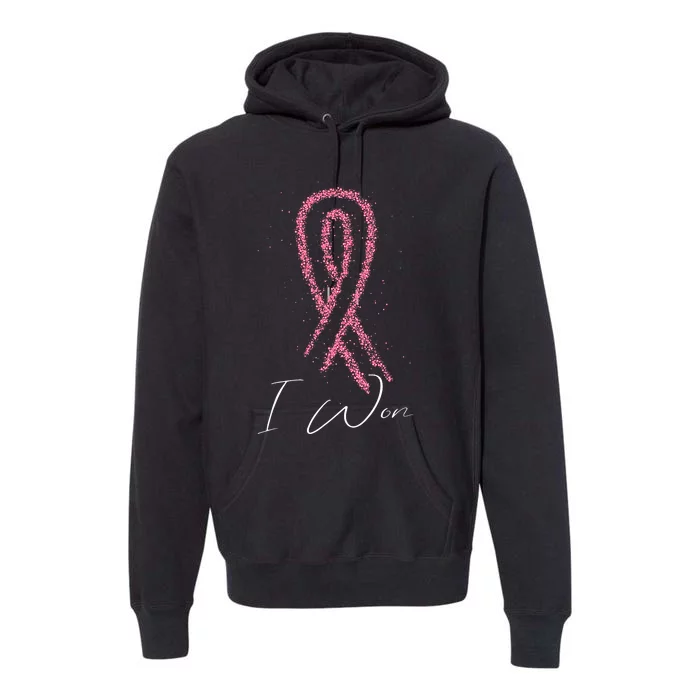 Survivor Breast Cancer Awareness Premium Hoodie