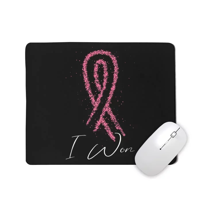 Survivor Breast Cancer Awareness Mousepad