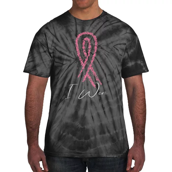 Survivor Breast Cancer Awareness Tie-Dye T-Shirt