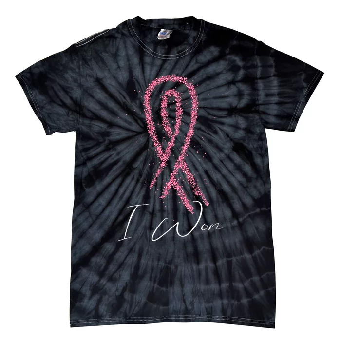 Survivor Breast Cancer Awareness Tie-Dye T-Shirt