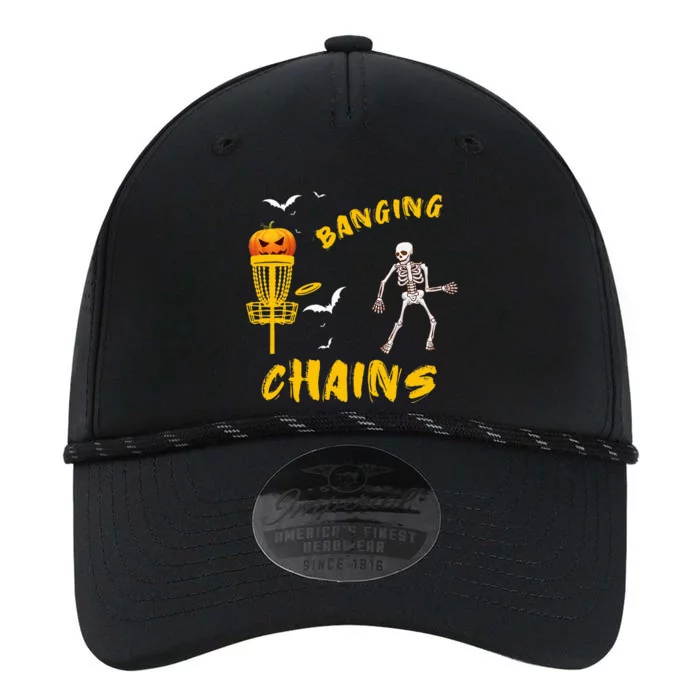 Skeleton Banging Chains Halloween Disc Golf Pumpkin Costume Performance The Dyno Cap