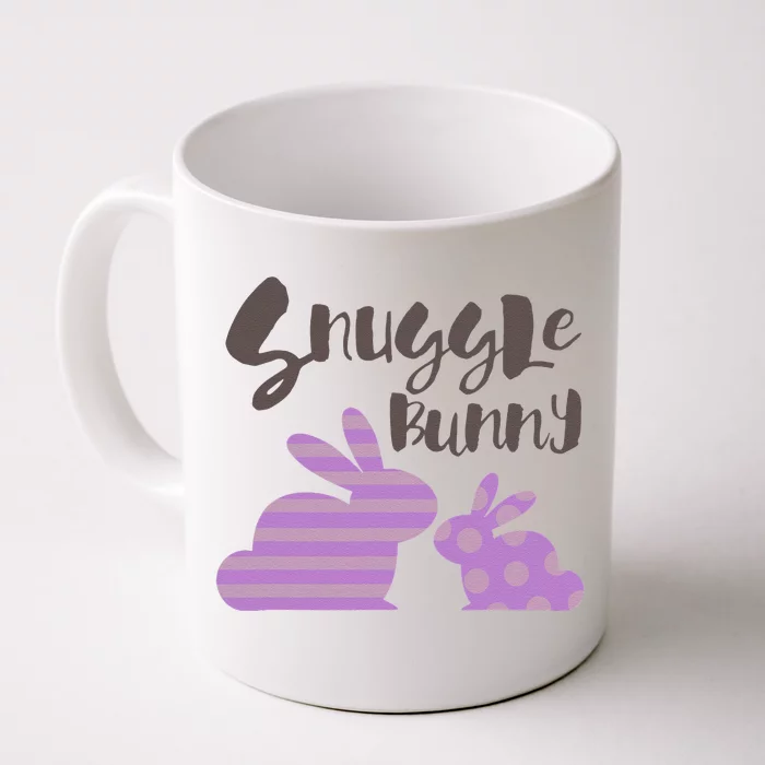 Snuggle Bunny Candy Colored Love Bunnies Front & Back Coffee Mug