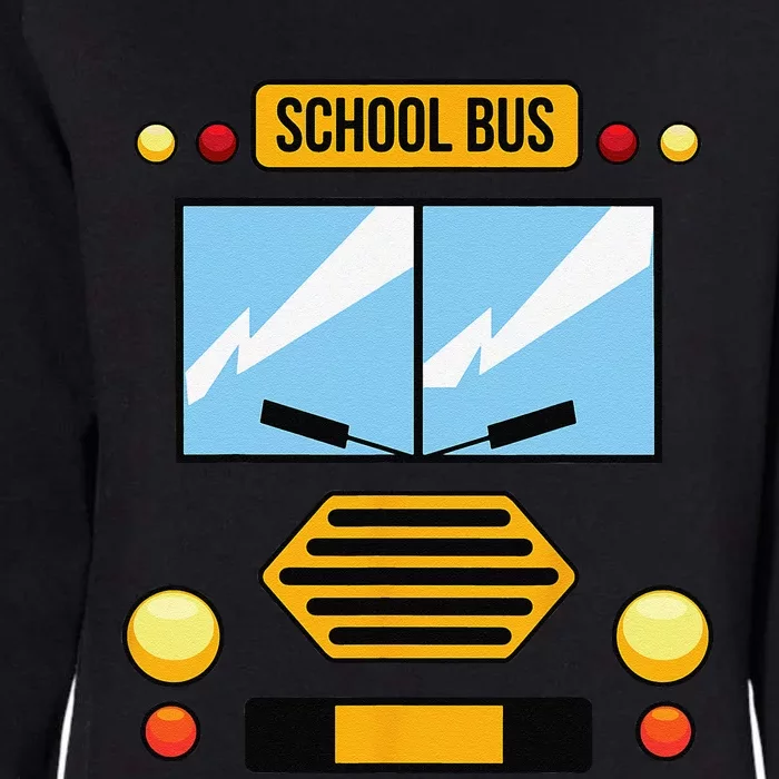 School Bus Costume Cool Easy Vehicle Halloween Gift Womens California Wash Sweatshirt