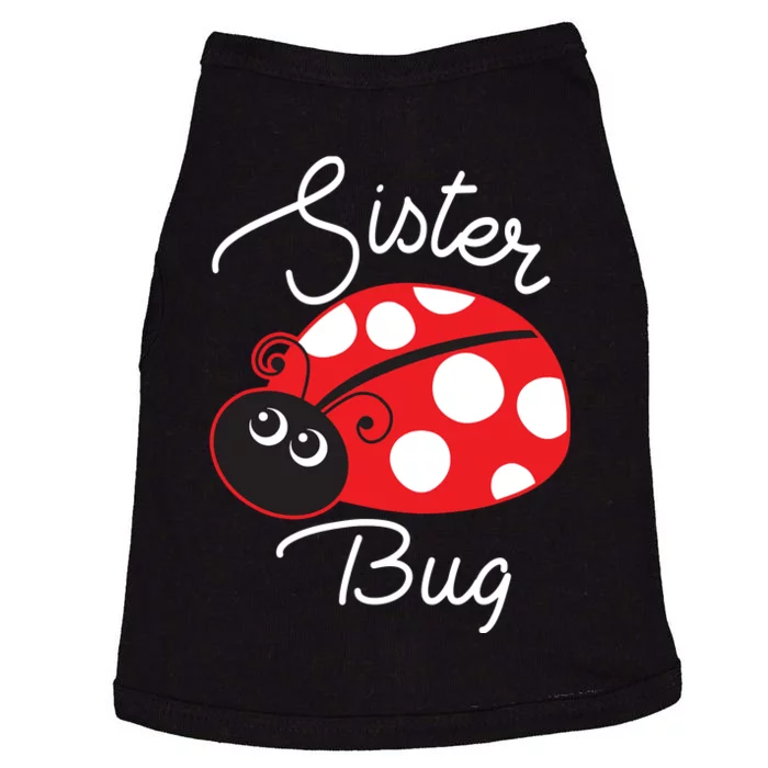 Sister Bug Cute Ladybug Doggie Tank