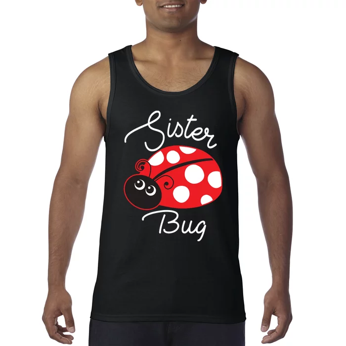 Sister Bug Cute Ladybug Tank Top