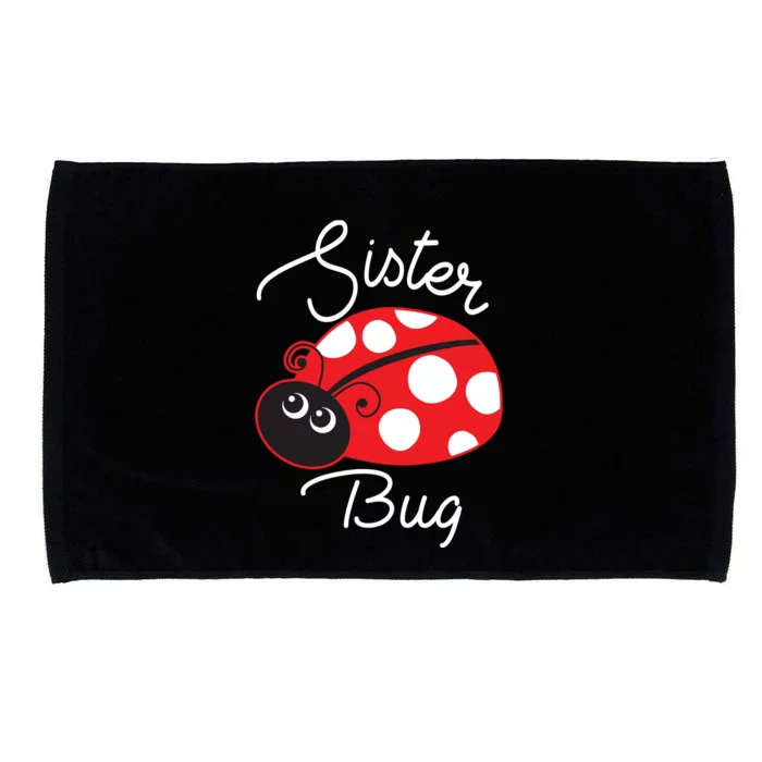 Sister Bug Cute Ladybug Microfiber Hand Towel