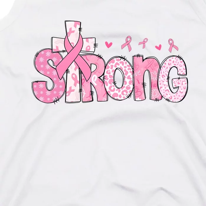 Strong Breast Cancer Awareness Month Tank Top