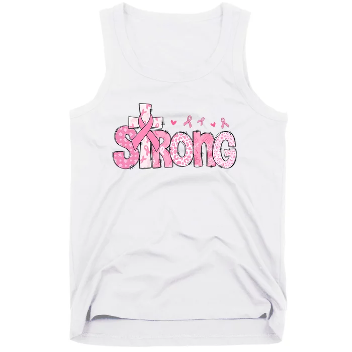 Strong Breast Cancer Awareness Month Tank Top