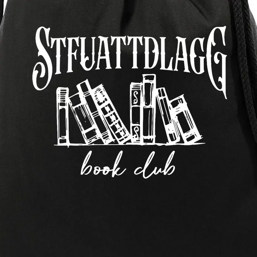 Stfuattdlagg Book Club Drawstring Bag