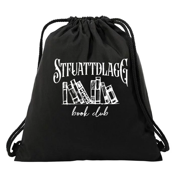 Stfuattdlagg Book Club Drawstring Bag