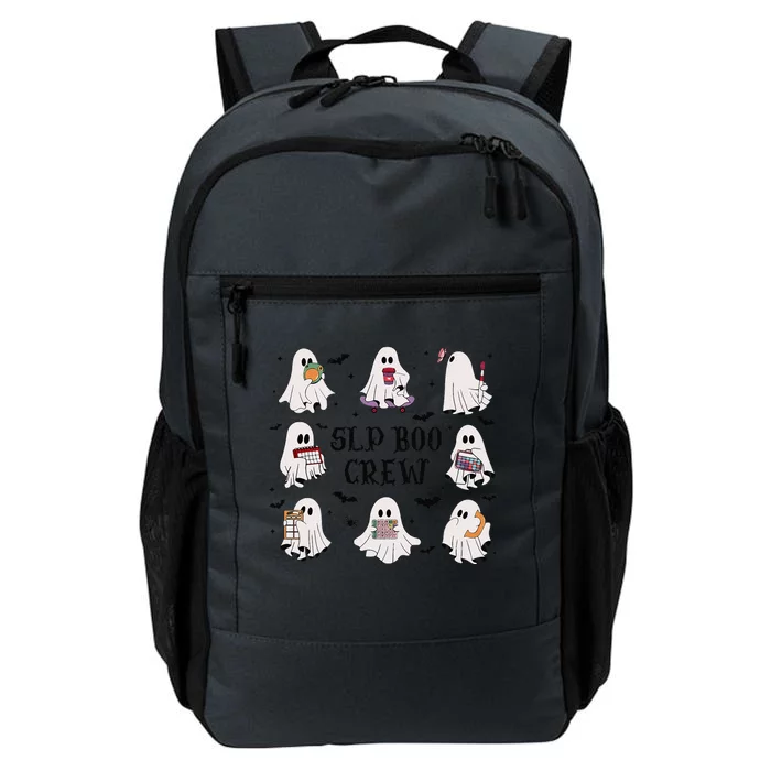 Slp Boo Crew Halloween Ghost Speech Therapy Speech Pathology Daily Commute Backpack