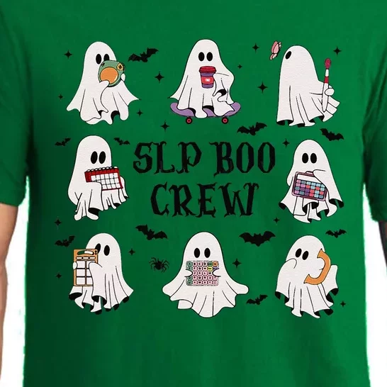 Slp Boo Crew Halloween Ghost Speech Therapy Speech Pathology Pajama Set