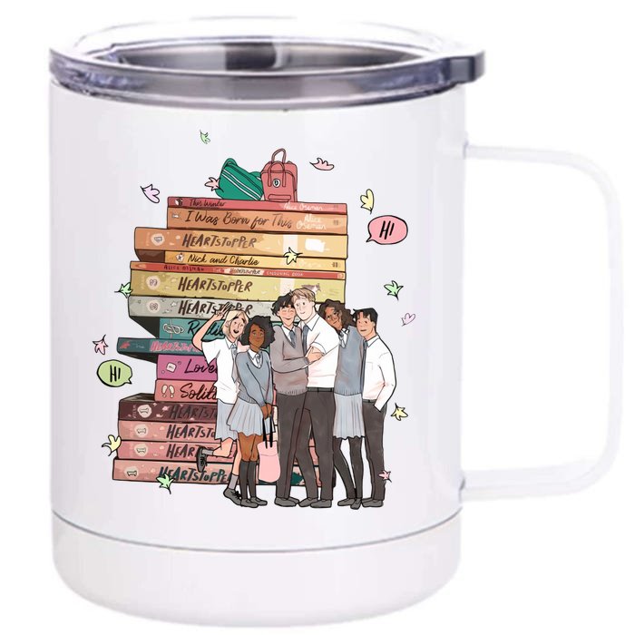 Series Book Charlie And Nick Bookish Charlie Oseman Front & Back 12oz Stainless Steel Tumbler Cup