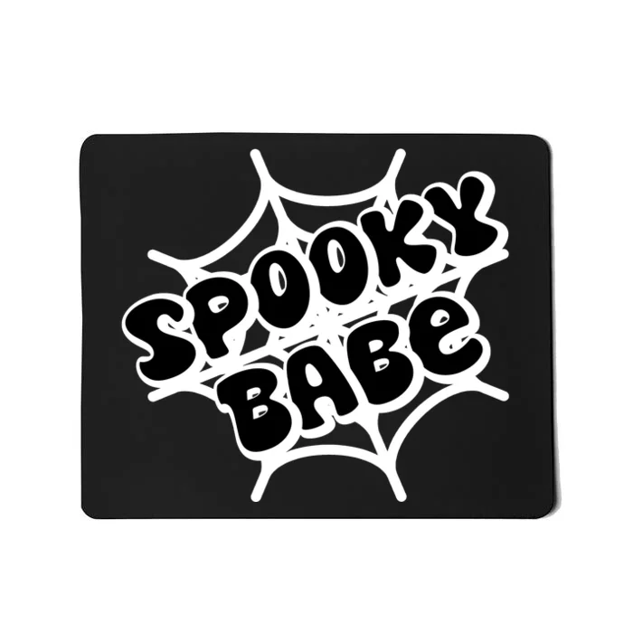 Spooky Babe Cute Halloween Party Costume Mousepad