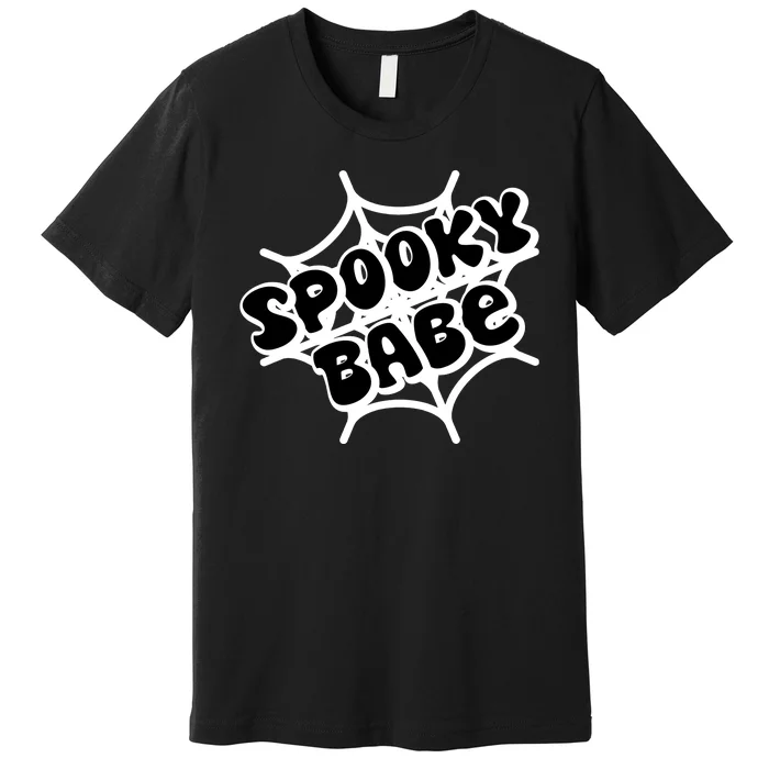 Spooky Babe Cute Halloween Party Costume Premium T-Shirt