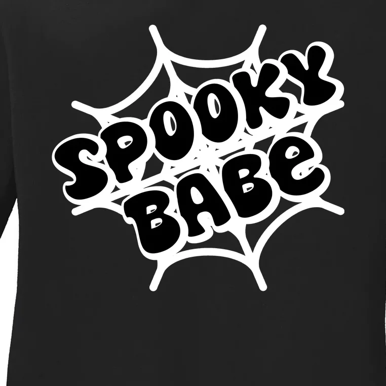 Spooky Babe Cute Halloween Party Costume Ladies Long Sleeve Shirt