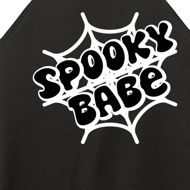 Spooky Babe Cute Halloween Party Costume Women’s Perfect Tri Rocker Tank