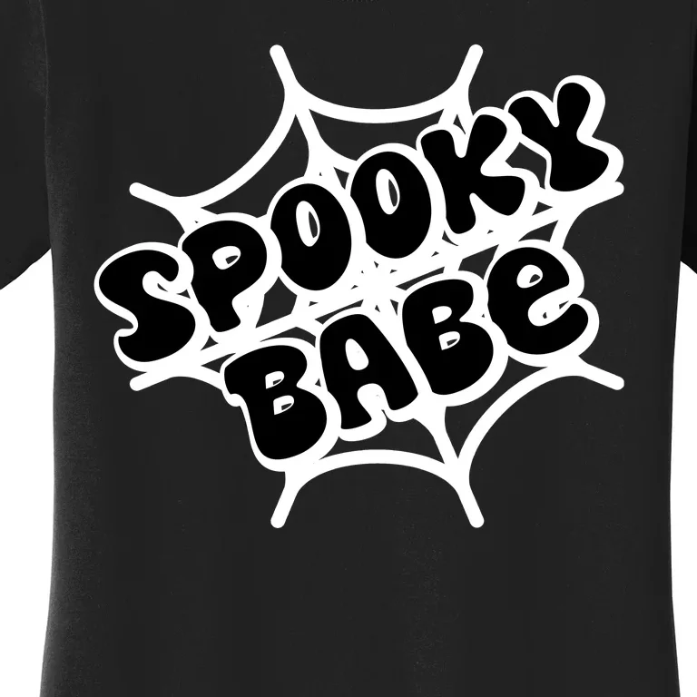 Spooky Babe Cute Halloween Party Costume Women's T-Shirt