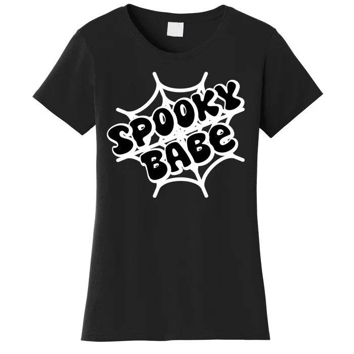 Spooky Babe Cute Halloween Party Costume Women's T-Shirt